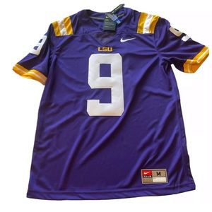 Nike LSU Football Jersey Stitched Men’s Sz M NWT